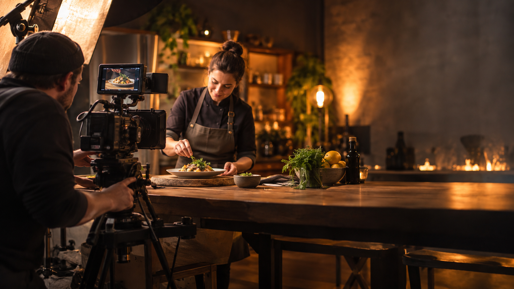 Foxus content production on location
